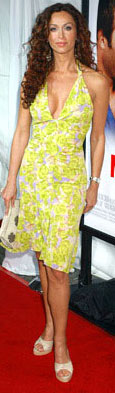 "Monster In Law" premiere, Los Angeles 2005, in Versace