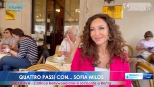 Full interview with Sofia in beautiful Rome , Italy